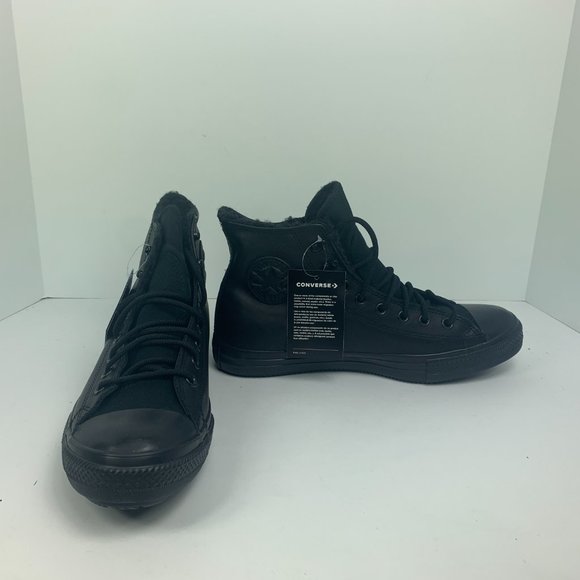 Converse Chuck Taylor All Star Winter Gore-Tex 165935C GTX Triple Blackout Boots - Picture 8 of 11